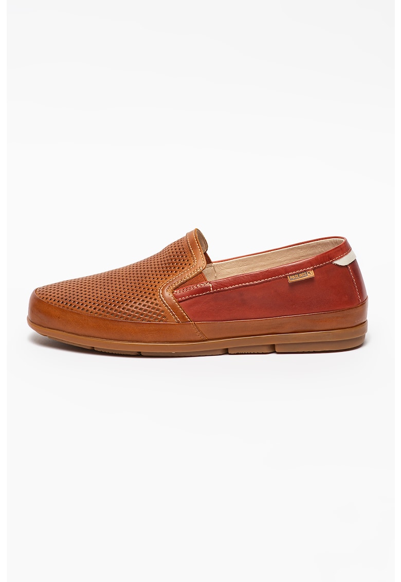Pantofi loafer de piele cu perforatii Altet fashiondays.ro imagine promotii 2022