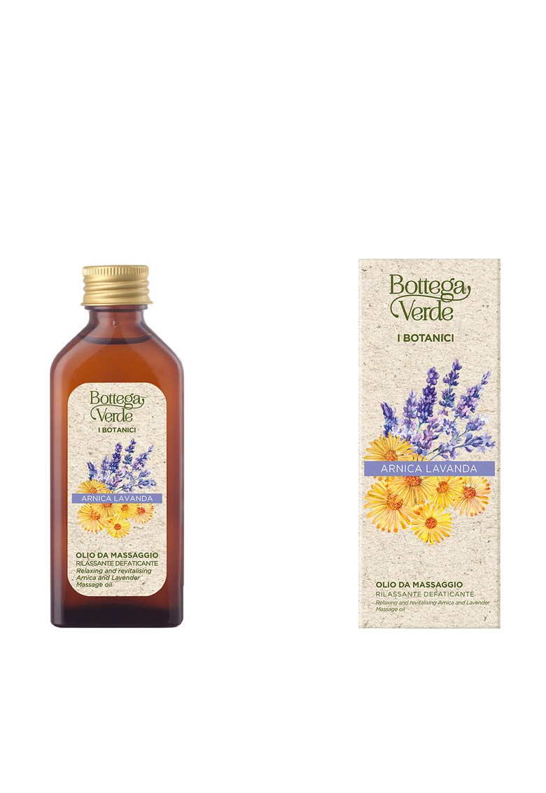 Ulei de masaj - cu ulei esential de lavanda - I Botanici Di Bv - 100 ML -