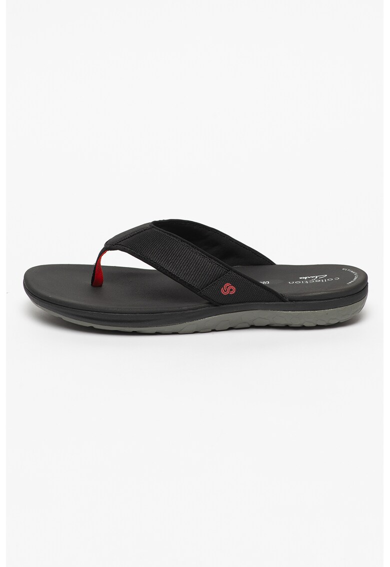 Papuci flip-flop cu aspect texturat Step Beat Dune