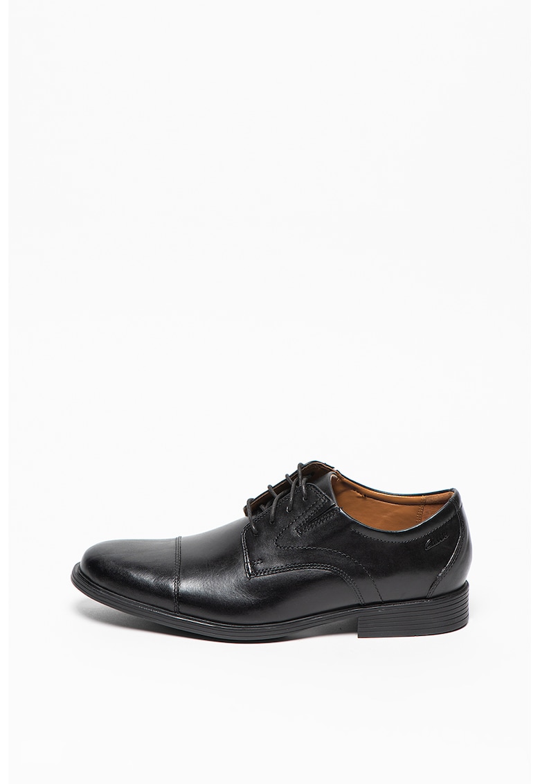 Clarks Кожени обувки Whiddon Cap тип Derby с подсилен връх за Мъже Clarks Кожени обувки Whiddon Cap тип Derby с подсилен връх за Мъже