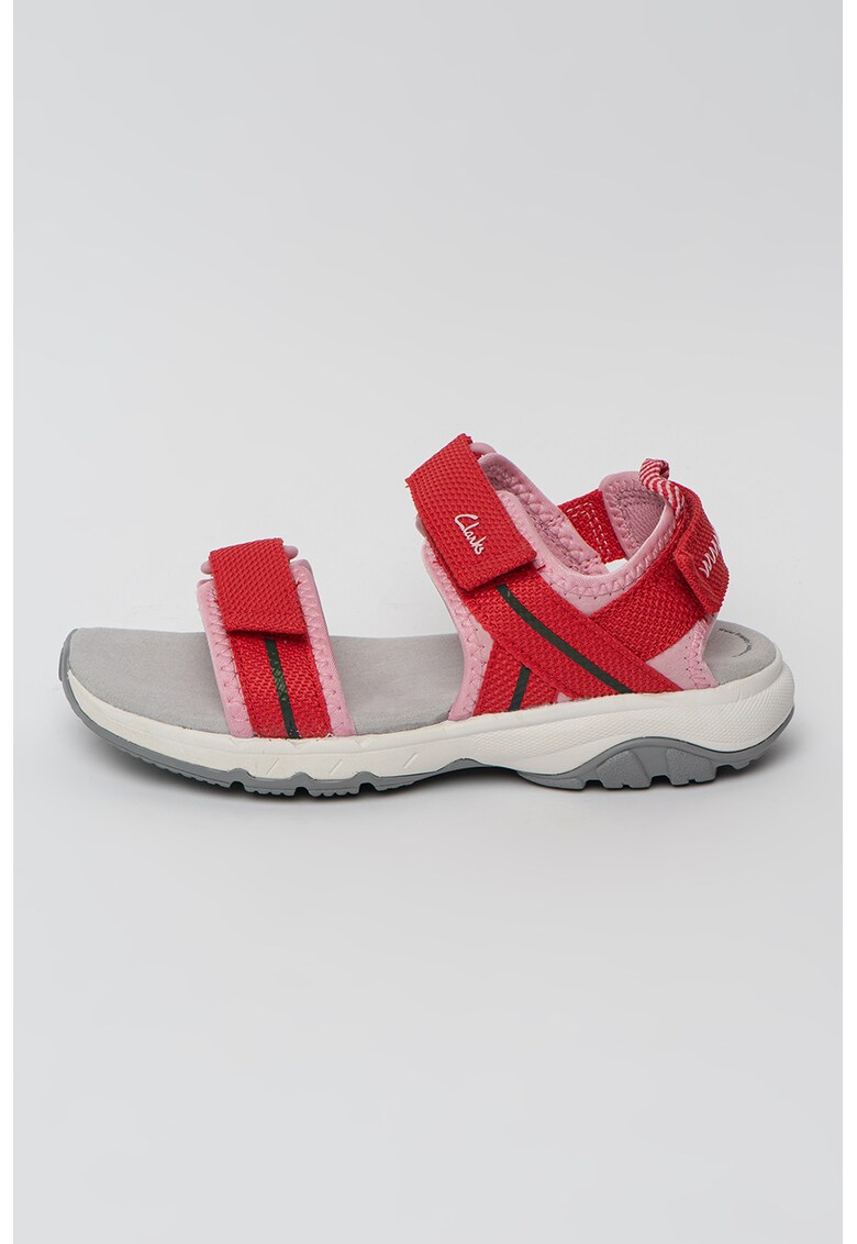 Мрежести сандали Expo Sea с велкро Clarks