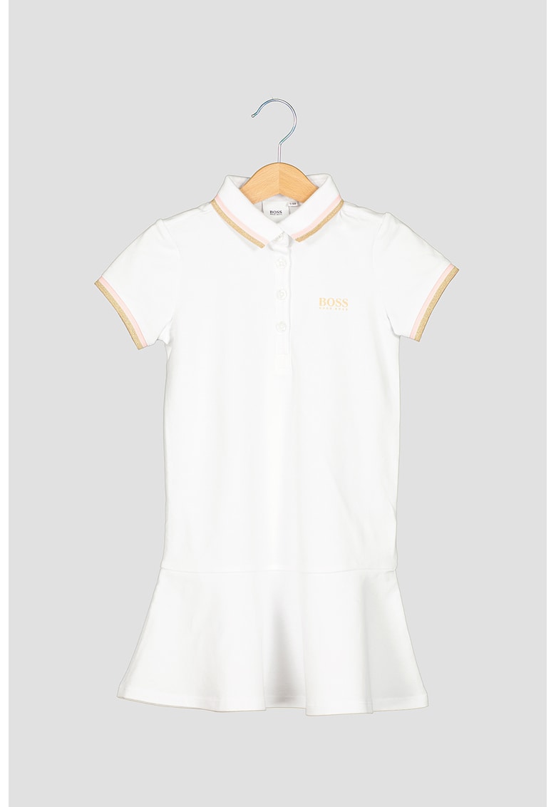 Rochie polo cu terminatie evazata