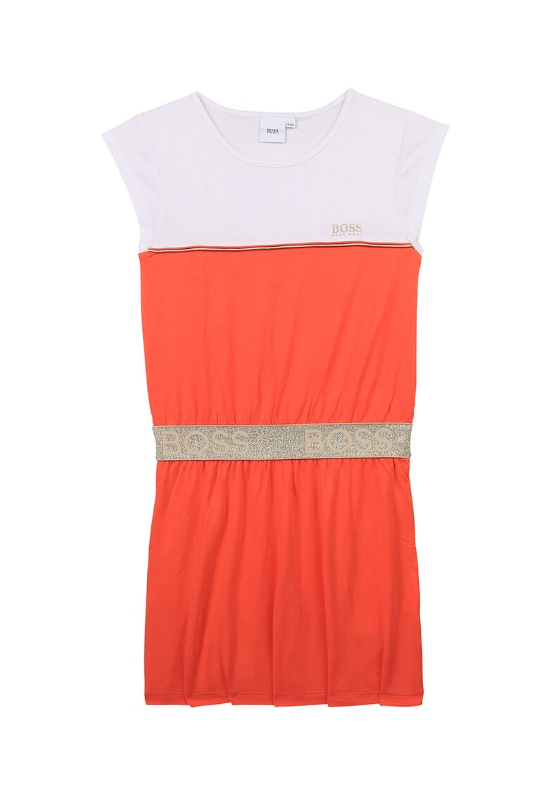 Rochie tip tricou cu banda stralucitoare
