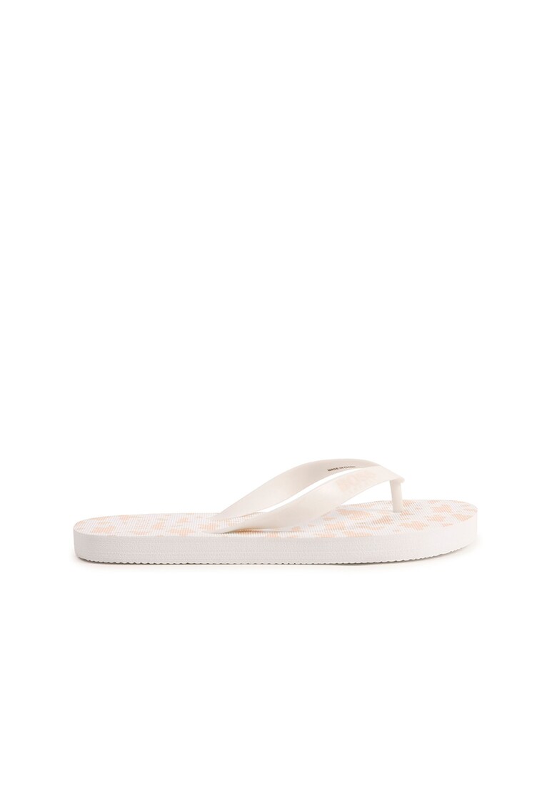 Papuci flip-flop cu talpa cu model
