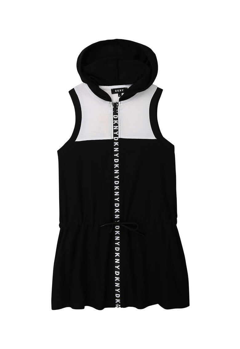 Rochie cu gluga - fara maneci