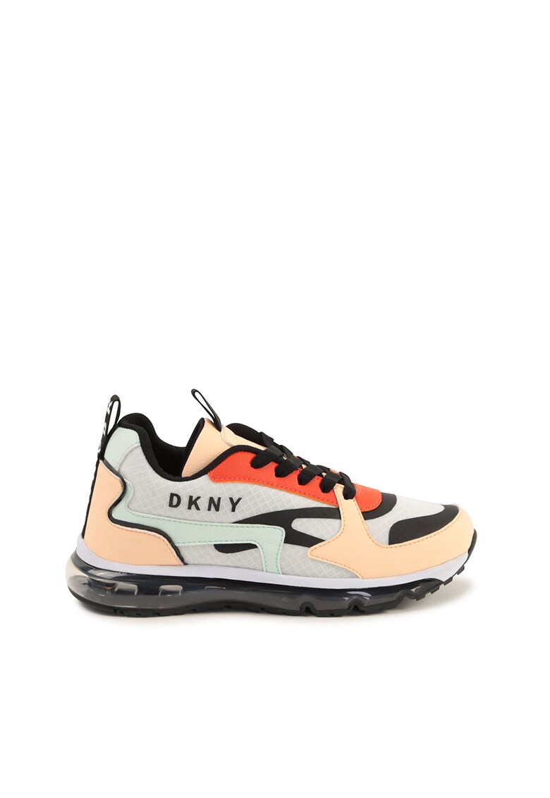 Pantofi sport cu talpa transparenta de la DKNY