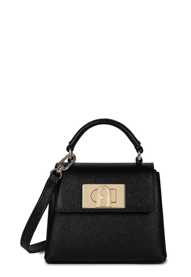 Geanta crossbody din piele cu logo 1927