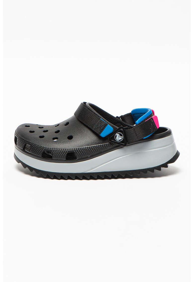 Saboti unisex slingback cu calapod lat Classic Hiker