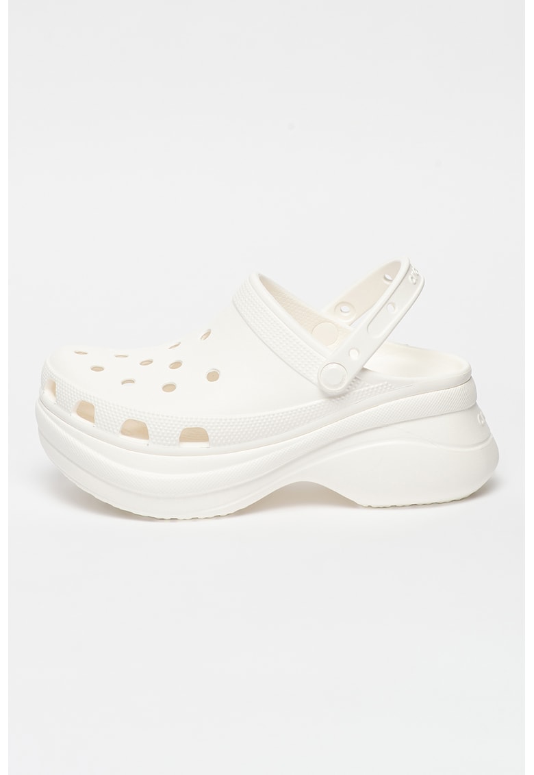 Saboti Coturn Platforma Femei -  Classci Bae 2066302 Clog - Alb