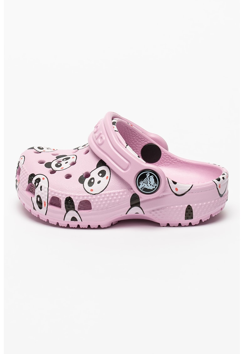 Saboti slingback convertibili cu imprimeu panda Classic