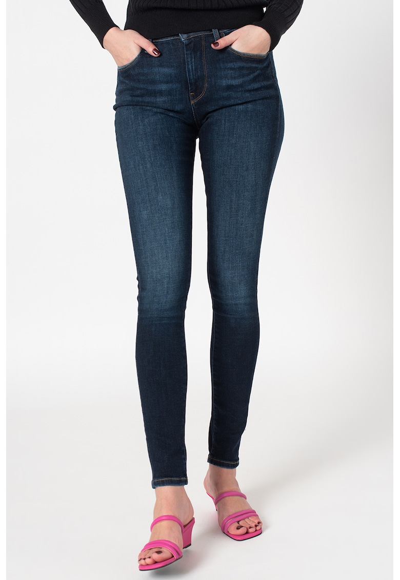 Blugi skinny cu talie inalta Regent