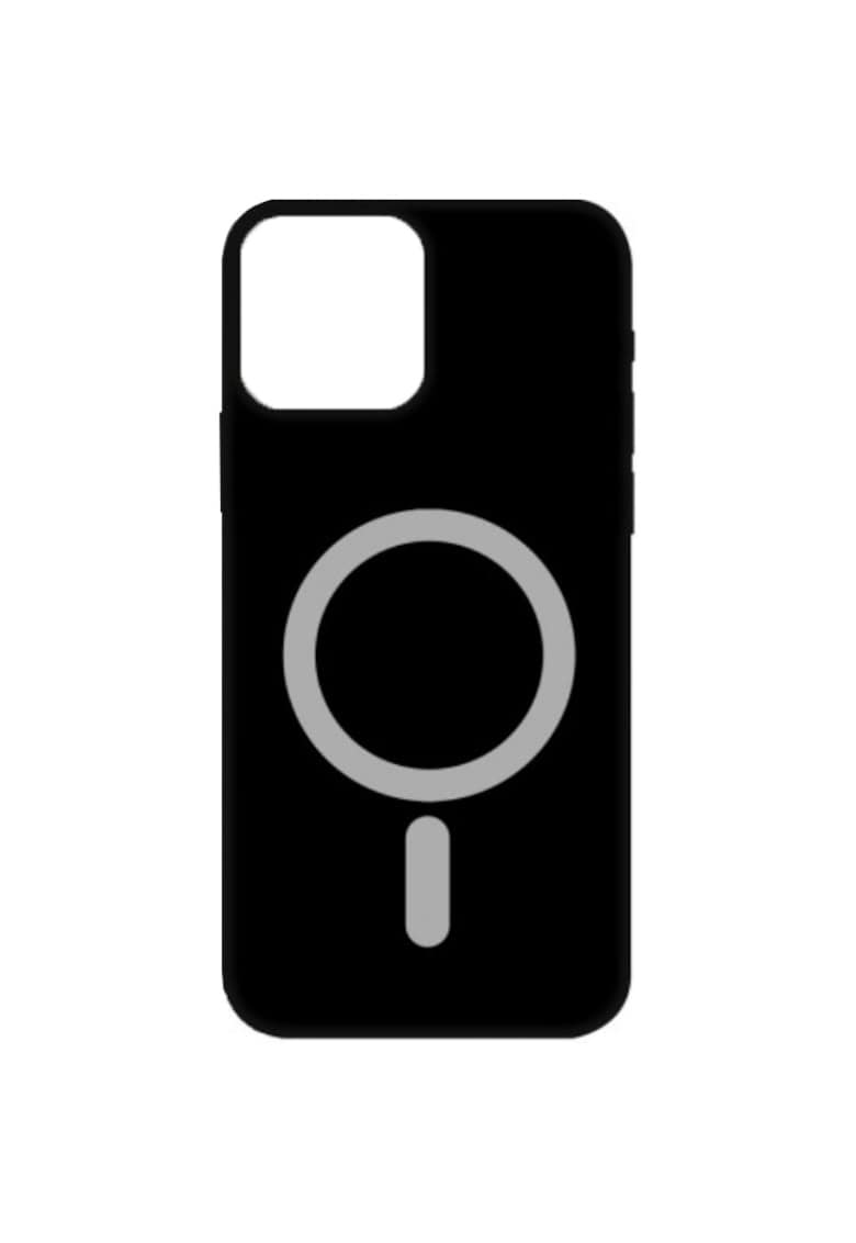 Husa de protectie Soft MagCharge pentru iPhone 12 Pro Max - Negru