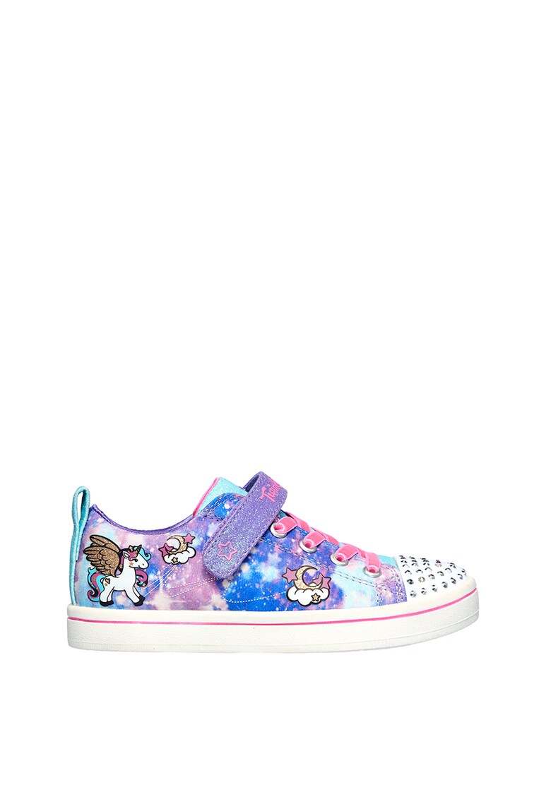 Pantofi sport cu bareta velcro Sparkle Rayz