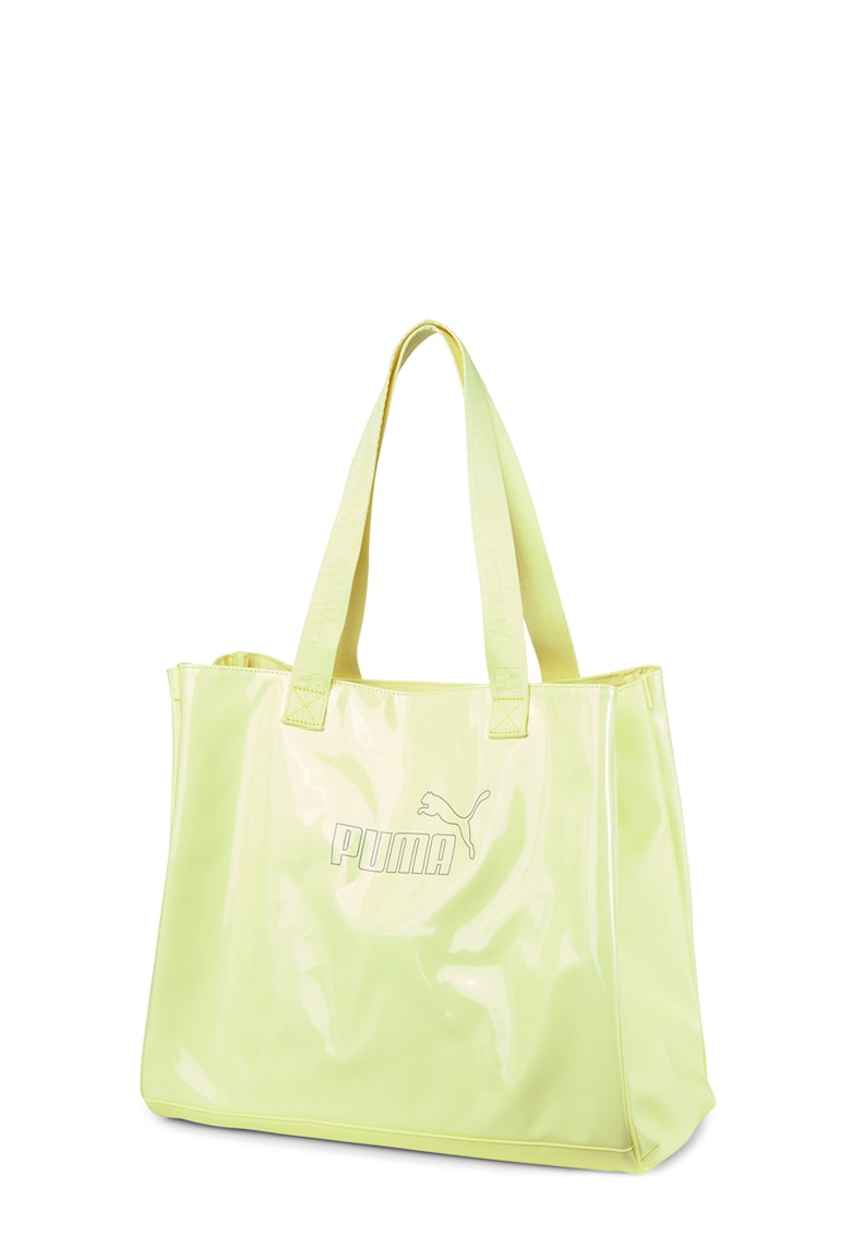 Geanta shopper lacuita cu logo Core Up