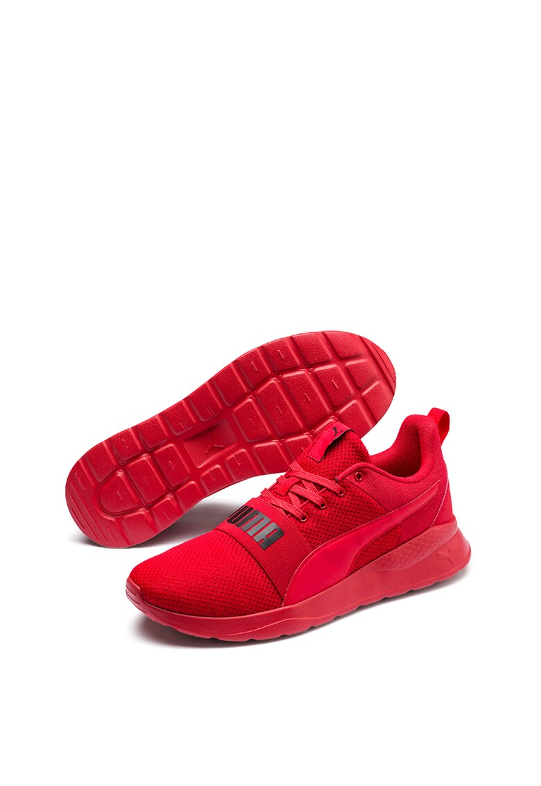 Pantofi sport de plasa cu banda logo Anzarun Lite Bold