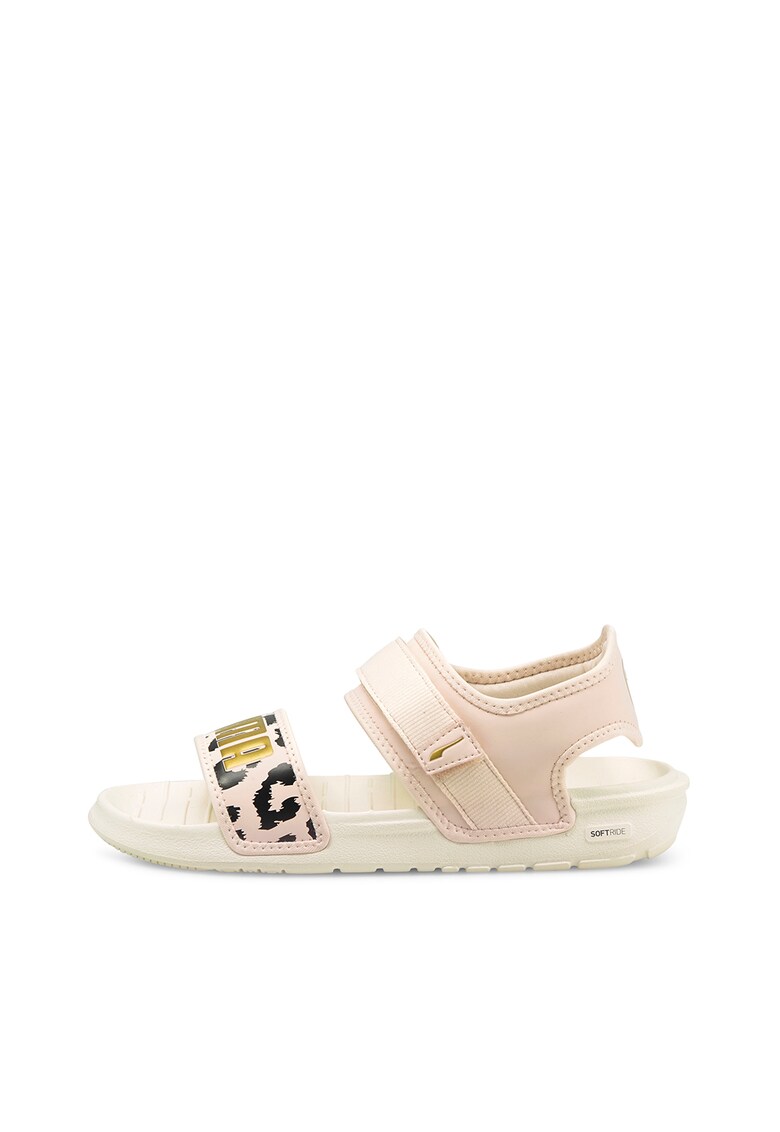 Sandale cu inchidere velcro si logo Softride