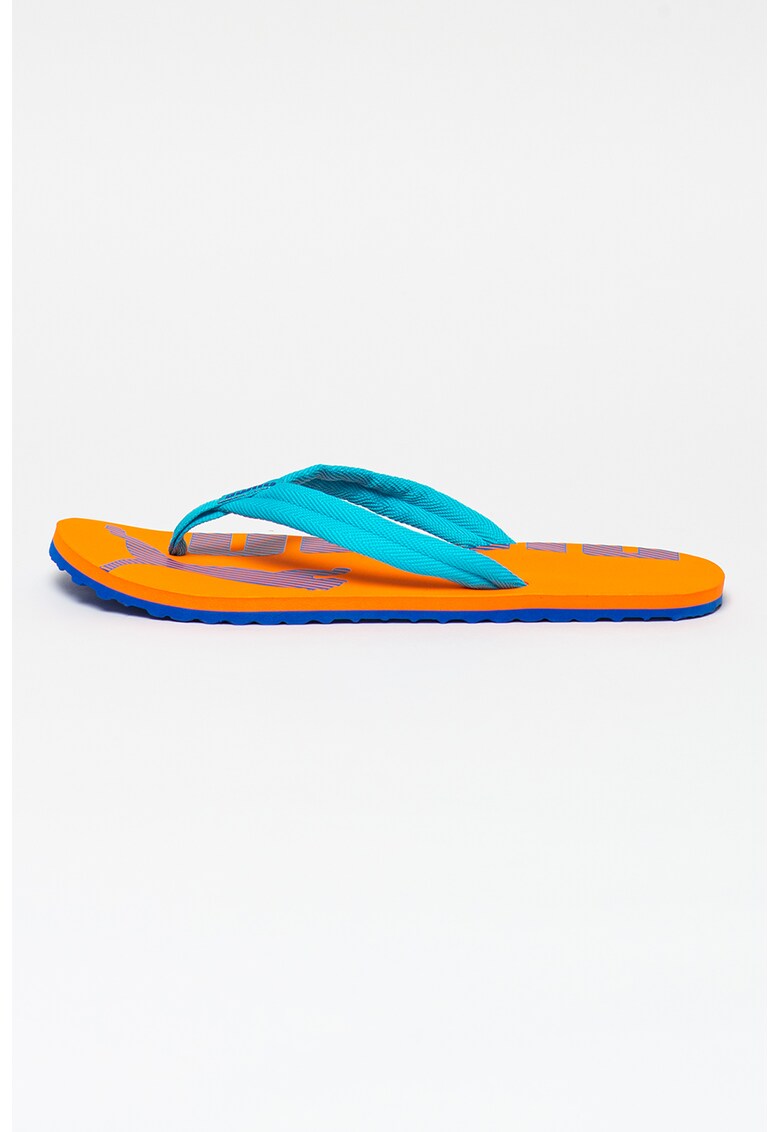 Papuci flip-flop cu bareta texturata