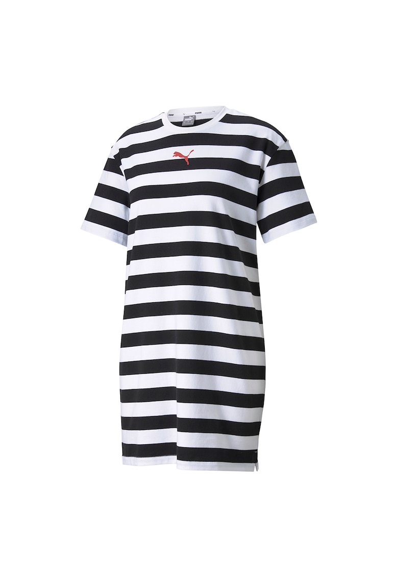 Rochie cu maneci scurte Summer Stripes