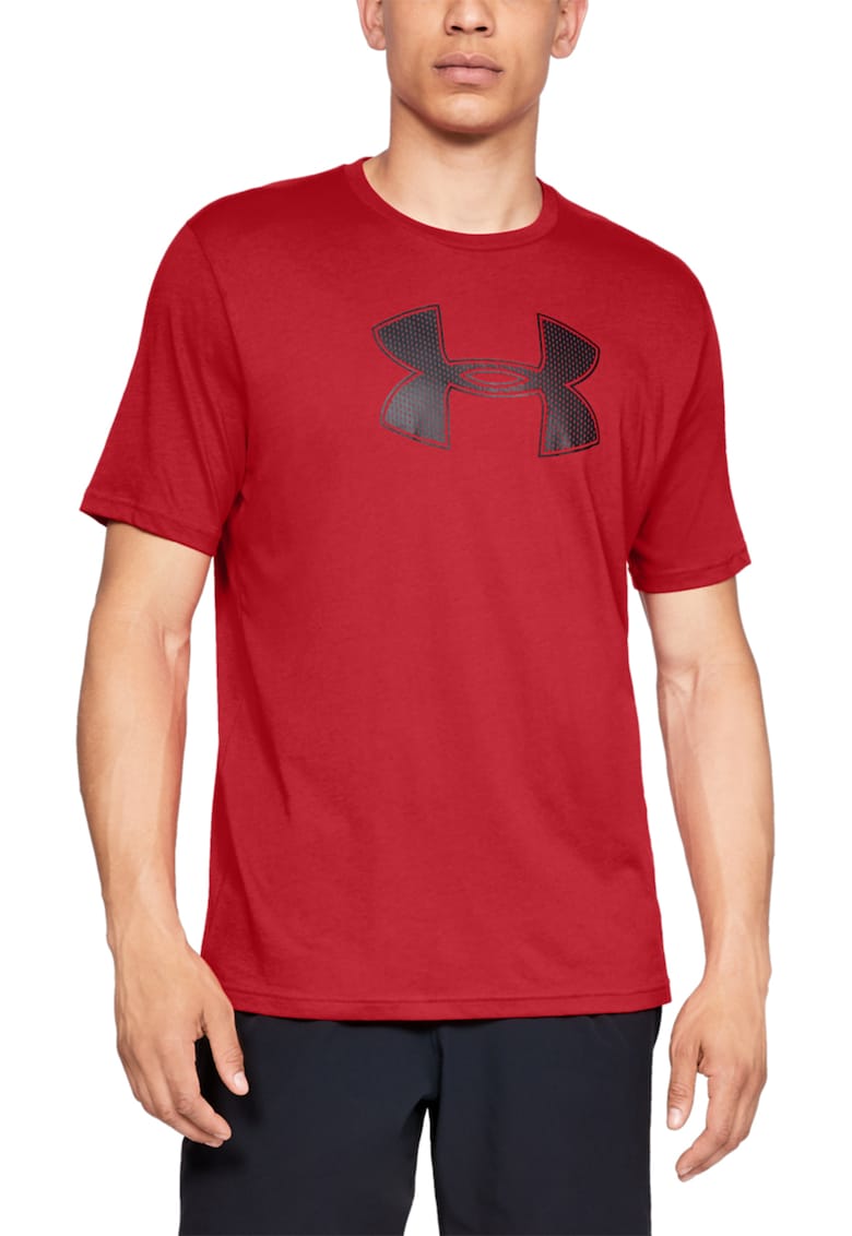 Tricou lejer cu imprimeu logo si HeatGear® - pentru fitness