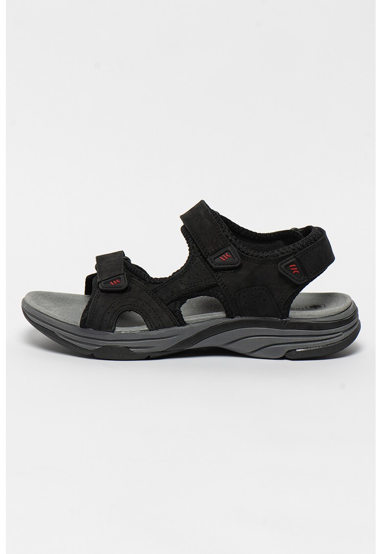 Sandale de piele intoarsa cu velcro Bogart