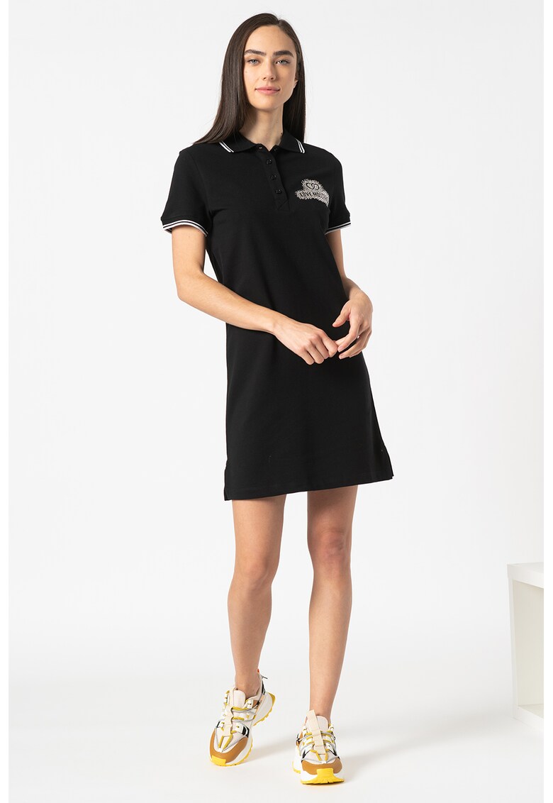 Rochie cu guler polo