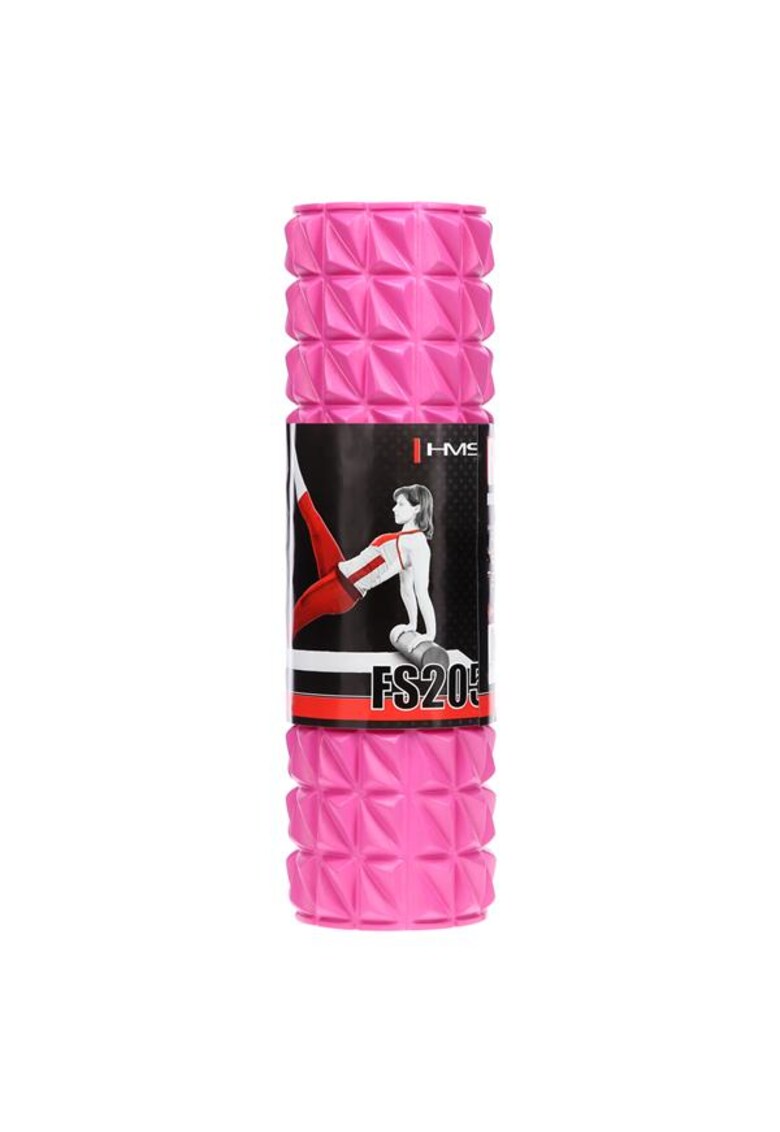 Roller masaj/yoga FS205 - 45 x 13.5 cm - roz