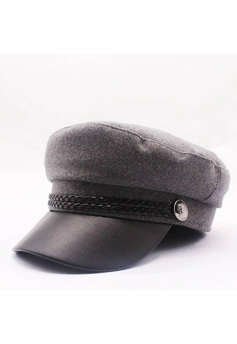 Sapca gri - cu impletitura - Maxinne - Sapca gri - cu impletitura - Maxinne -