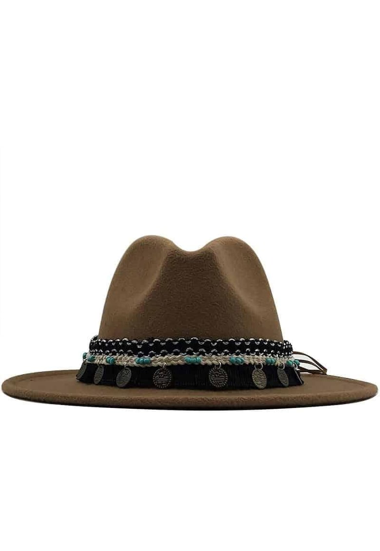 Palarie dama maron - Mandy -