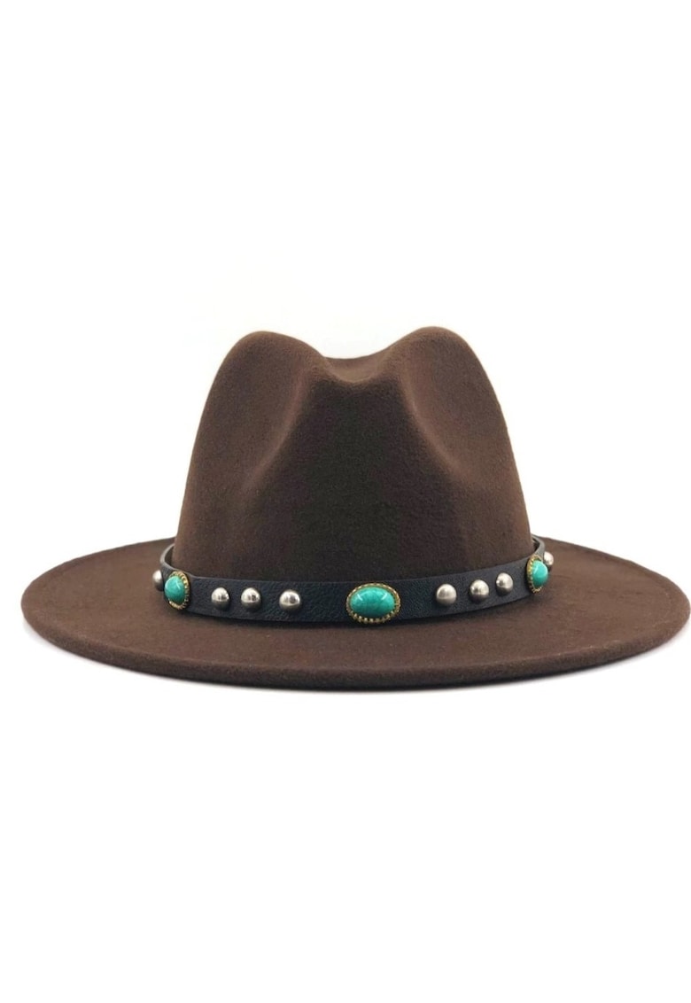 Palarie dama maron - Mally -