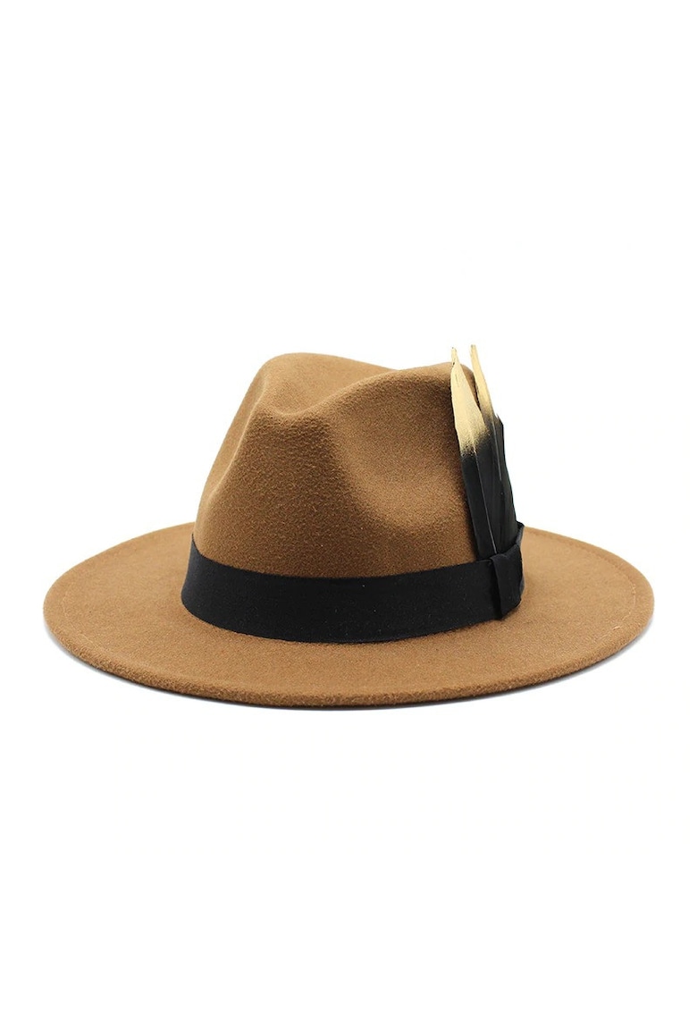 Palarie dama -  Fedora - Bej