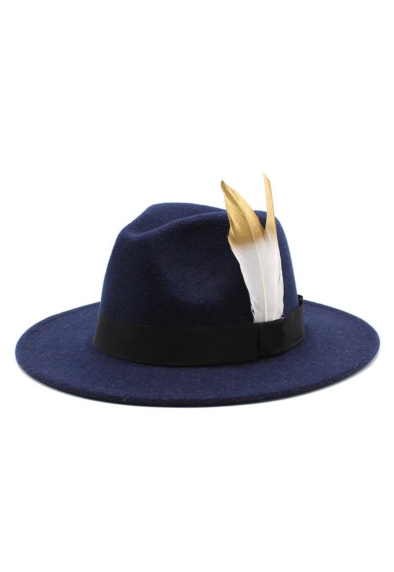Palarie dama - Fedora - Bleumarin Palarie dama - Fedora - Bleumarin
