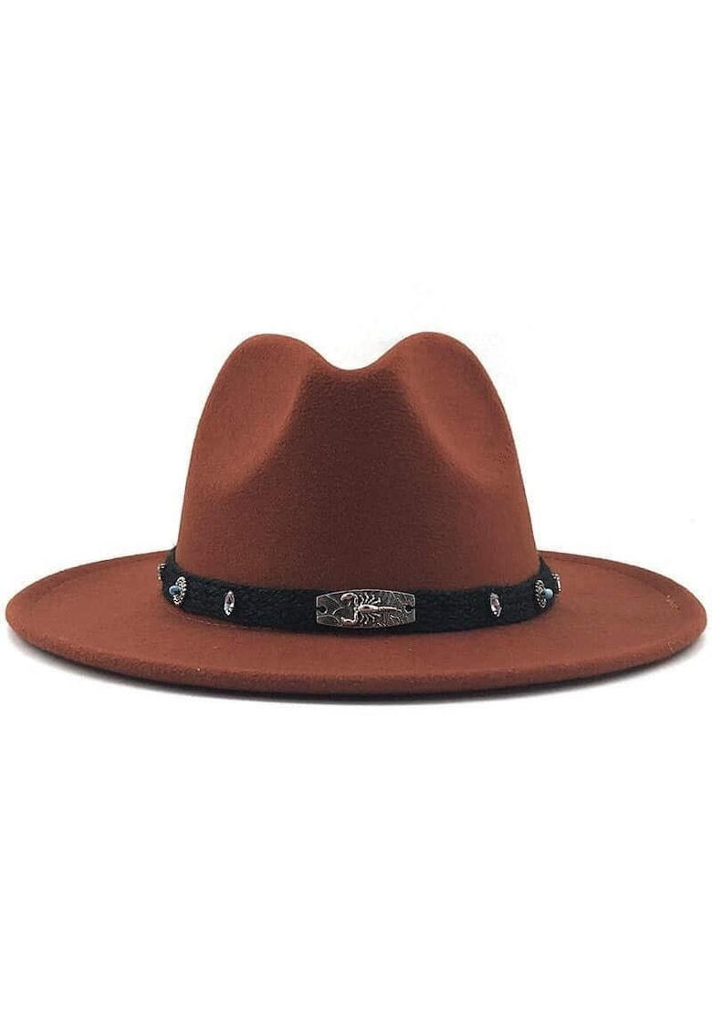 Palarie dama - caramizie rosiatica - Marietta -