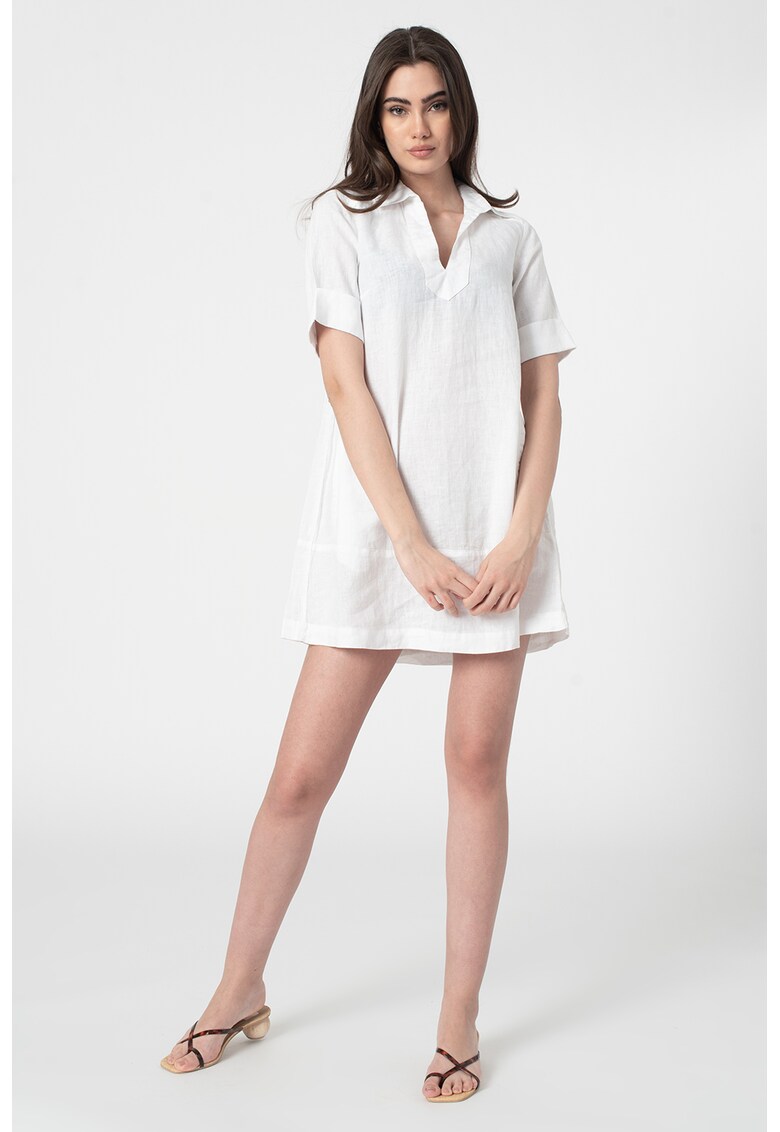 Rochie mini de in cu decolteu in V