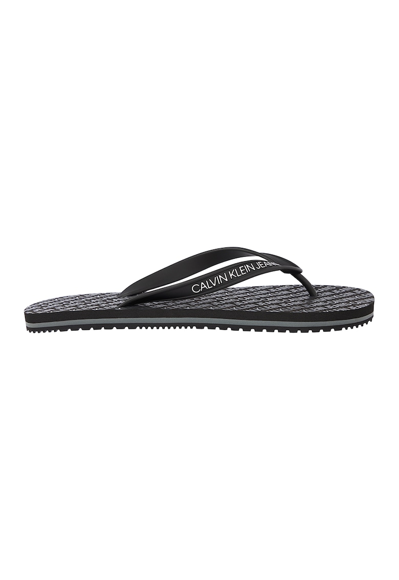 Papuci flip-flop cu logo