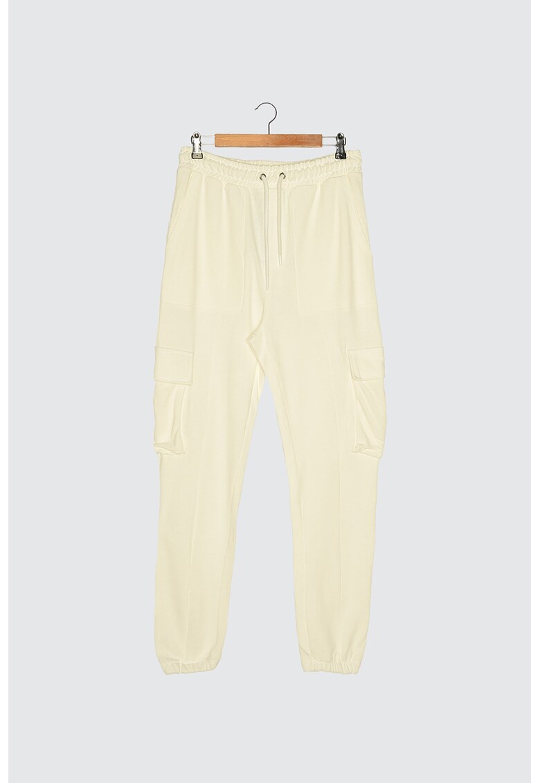Pantaloni sport cu snur de ajustare