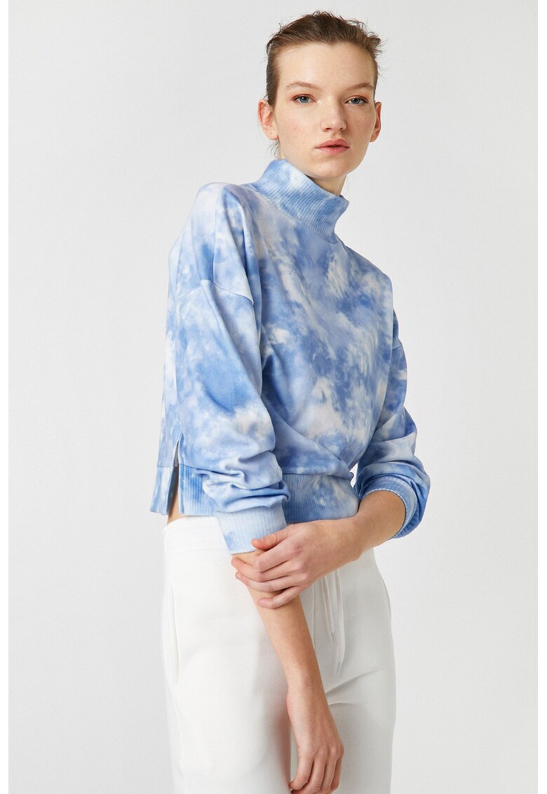 Pulover cu model tie-dye