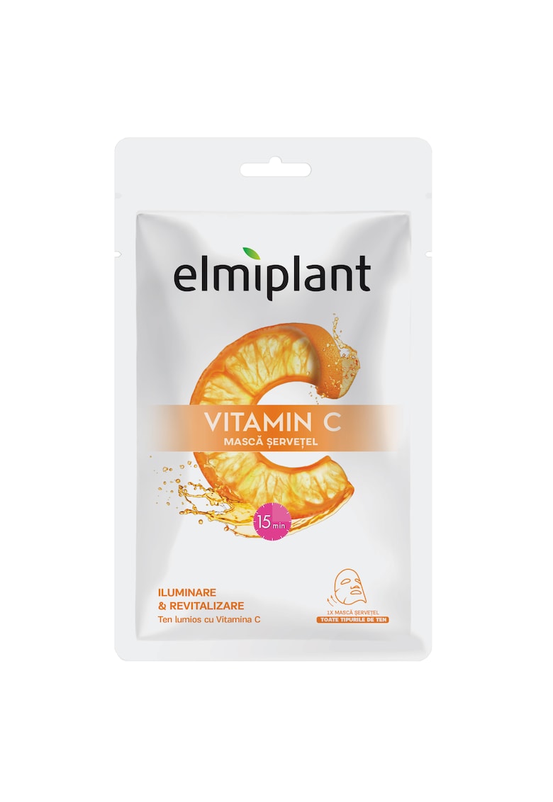 Masca servetel  Vitamin C - pentru iluminare si revitalizare - 20 ml