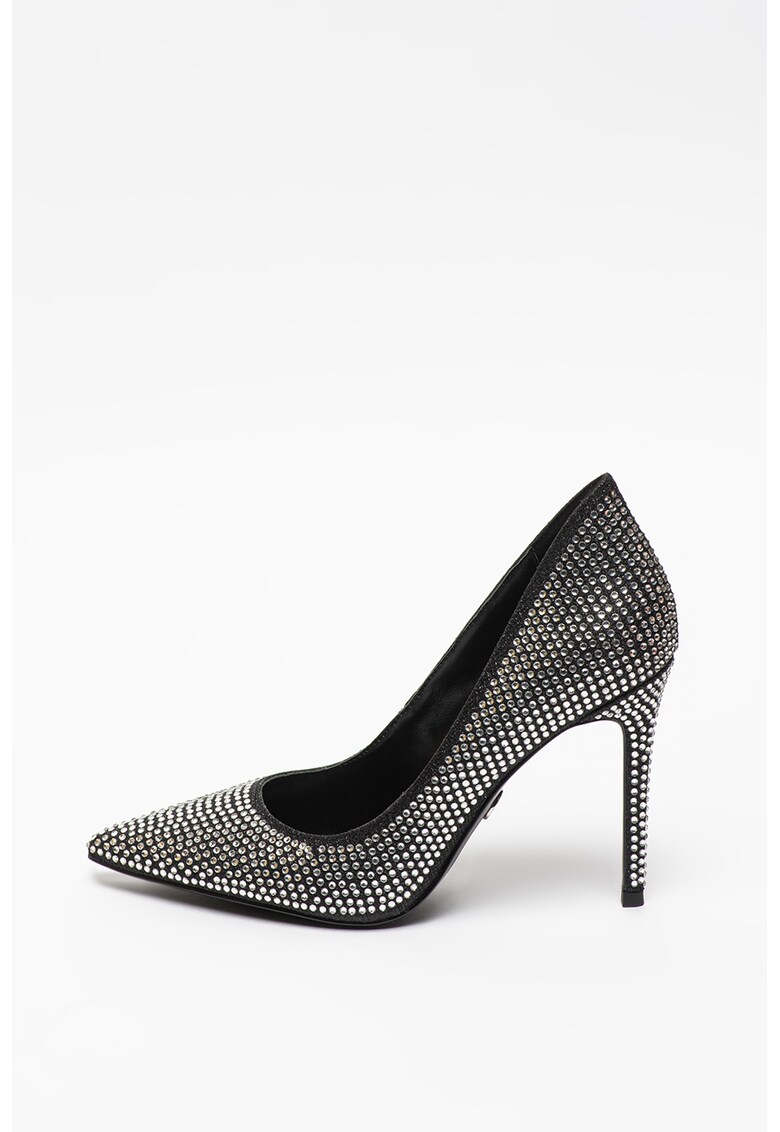 Pantofi stiletto decorati cu strasuri Keke