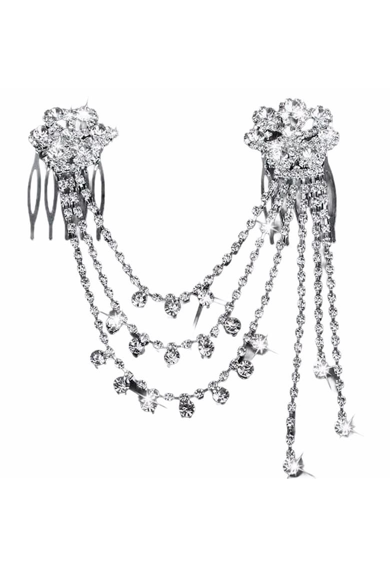 Accesoriu par Edvarda - Aliaj metalic - Argintiu