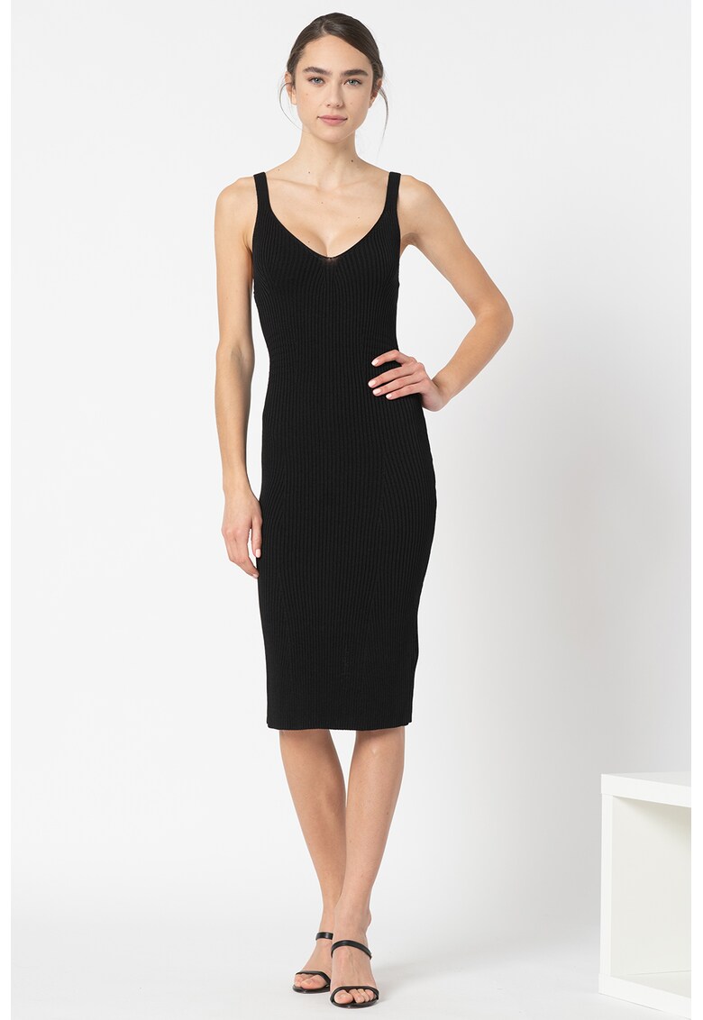 Rochie bodycon striata
