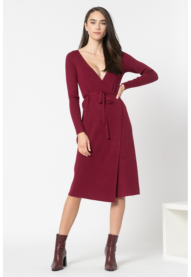 Rochie midi petrecuta cu un cordon