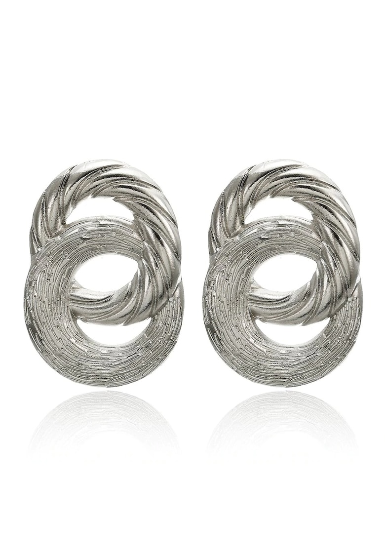 Cercei argintii - impletiti - Mattine C9 -