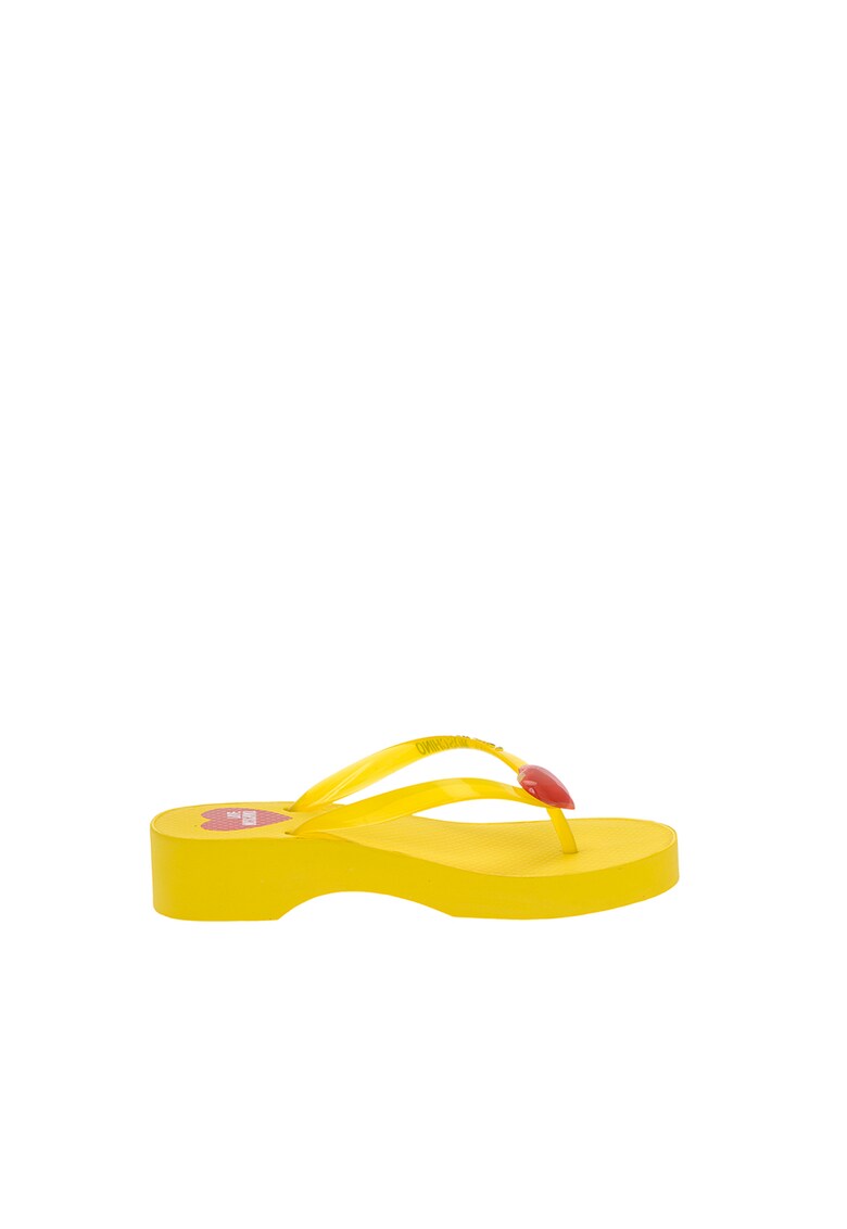 Papuci flip-flop cu aplicatie logo