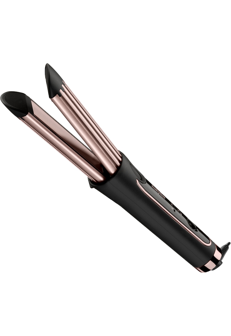 Ondulator curl syler luxe - functie aer rece - invelis ceramic - 36mm - 3 setari temperatura - 200°c - roz-negru