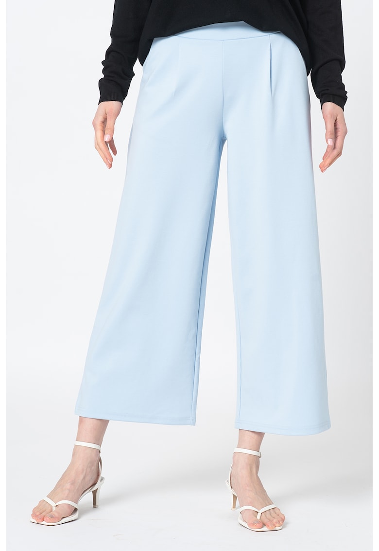 Pantaloni crop cu croiala ampla Kate fashiondays.ro imagine noua