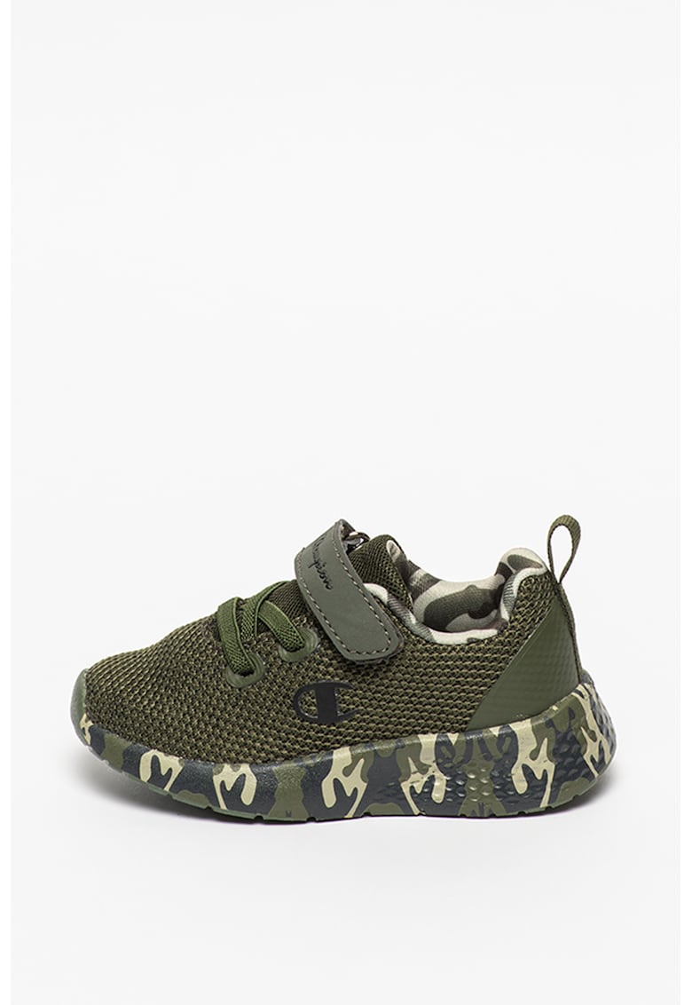 Pantofi sport cu talpa cu model camuflaj Deux