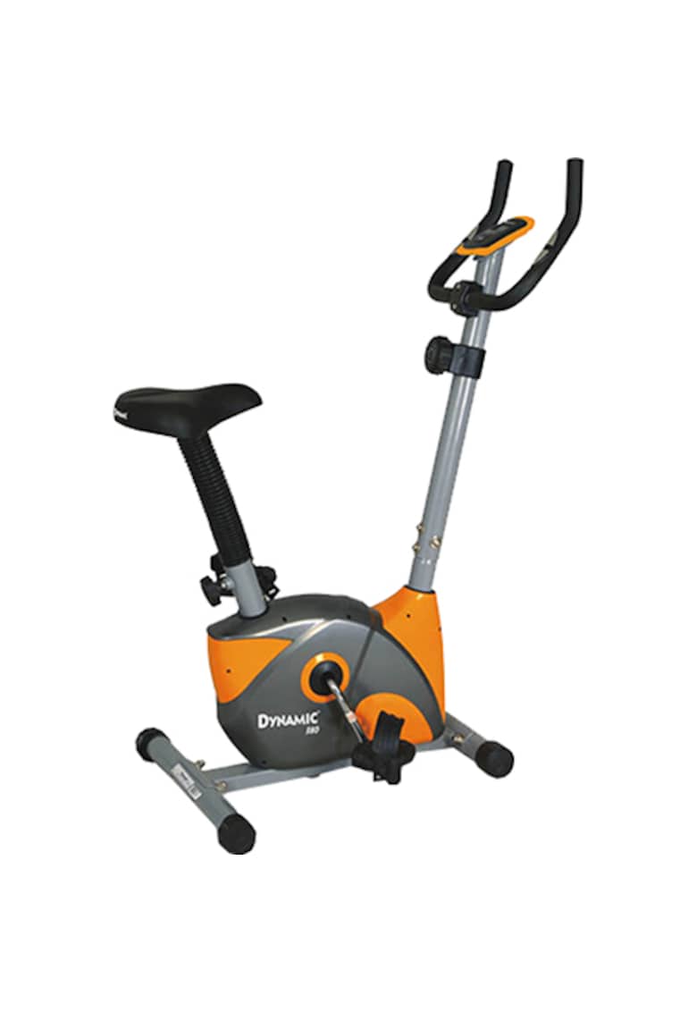 Bicicleta fitness magnetica DYNAMIC 380 – volanta 4 kg – greutate maxima utilizator 100 kg – portocaliu-gri fashiondays imagine noua