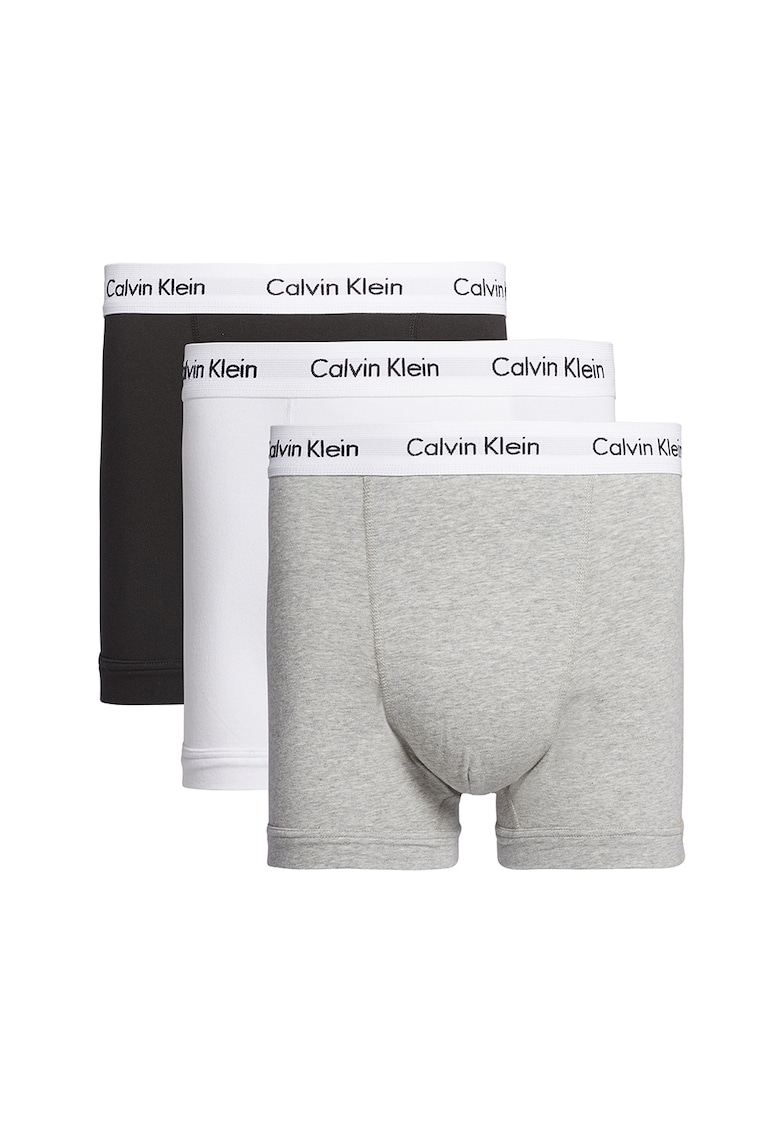 Set de boxeri cu banda logo in talie – 3 perechi CALVIN KLEIN bandă