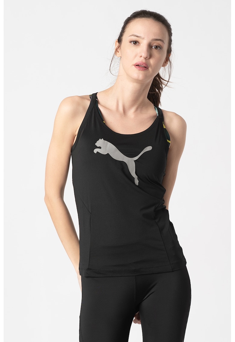 Top cu decupaj racerback pentru fitness