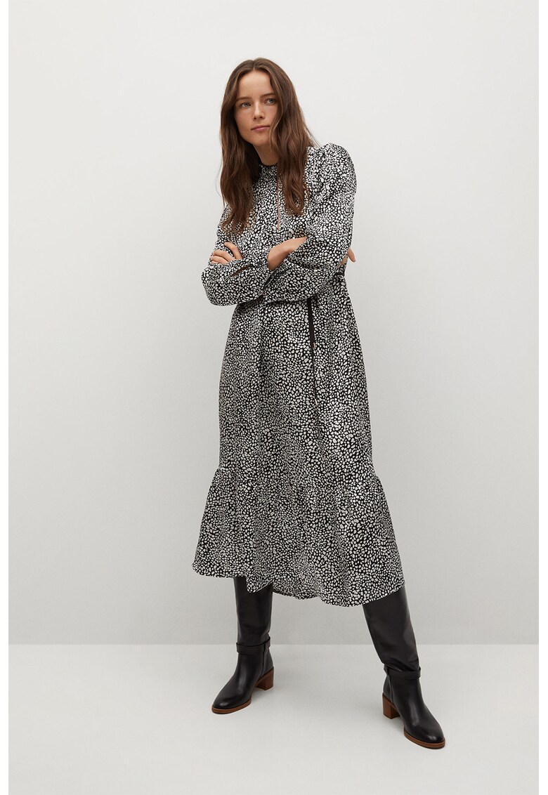 Rochie midi evazata cu snur Bremen